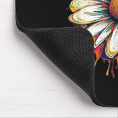 Coole Daisy mit Blüten für einen schönen Sommerloo Mousepad (Ecke)