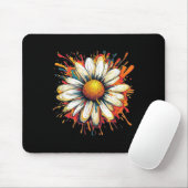 Coole Daisy mit Blüten für einen schönen Sommerloo Mousepad (Mit Mouse)