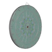 Coole Damast Design Dart Board Dartscheibe (Vorderseite Links)