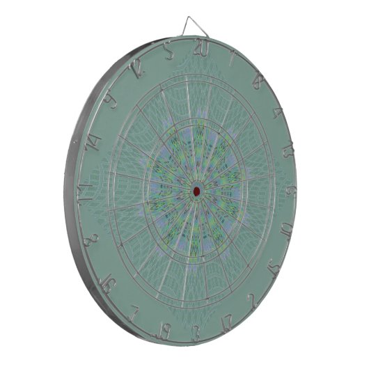 Coole Damast Design Dart Board Dartscheibe (Vorderseite Links)
