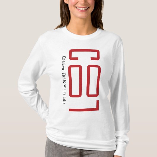 COOLE Dame Hoodie T-Shirt (Vorderseite)