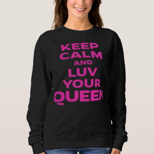 Coole Damen-Statement-Partnerschaft Valentinstag  Sweatshirt