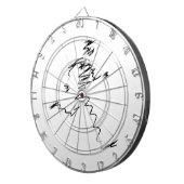 Coole Darstellung Dartscheibe (Vorderseite rechts)