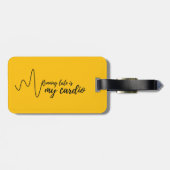 Coole Darstellung Gepäckanhänger (Rückseite horizontal)