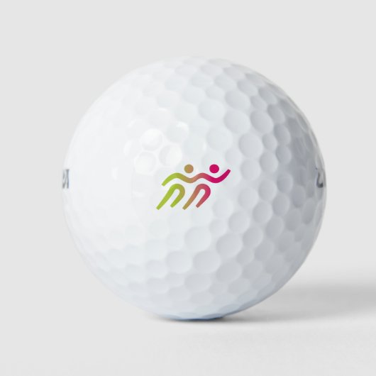 Coole Darstellung Golfball (Vorderseite)