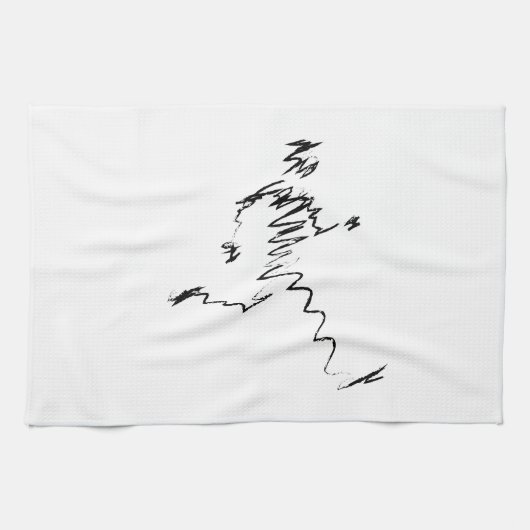 Coole Darstellung Küchentuch (Horizontal)