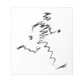 Coole Darstellung Notizblock (Vorderseite)