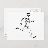 Coole Darstellung Postkarte (Vorne/Hinten)