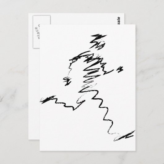 Coole Darstellung Postkarte (Vorne/Hinten)