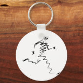 Coole Darstellung Schlüsselanhänger (Vorderseite)