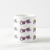 Coole Daughter-Sonne und Sonnenbrille auf Weiß Kaffeetasse (Mittel)