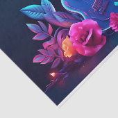 Coole Decoupage Musikfreunde Seidenpapier (Ausschnitt)