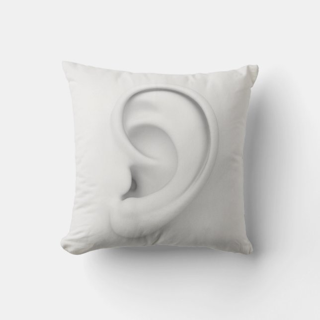 Coole Dekoration des Kabinetts von Big Human Oar D Kissen (Vorderseite)