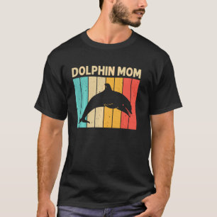 Coole Delfin für die Mama Mutter Delfine Beluga Wh T-Shirt