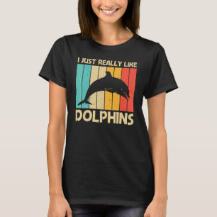 Coole Delphin für Männer Delphine Delphine Beluga T-Shirt