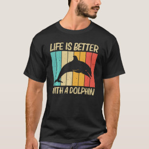 Coole Delphin für Männer Delphine Delphine Beluga  T-Shirt
