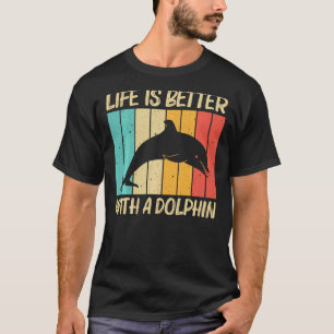Coole Delphin für Männer Delphine Delphine Beluga  T-Shirt