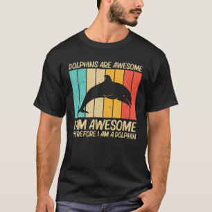Coole Delphin für Männer Delphine Delphine Beluga T-Shirt
