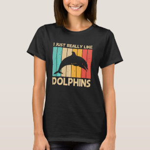 Coole Delphin für Männer Delphine Delphine Beluga T-Shirt