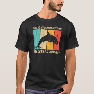 Coole Delphin für Männer Delphine Delphine Beluga  T-Shirt