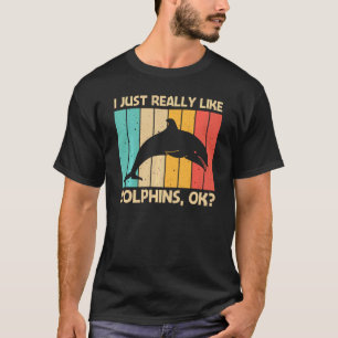 Coole Delphin für Männer Delphine Delphine Beluga T-Shirt