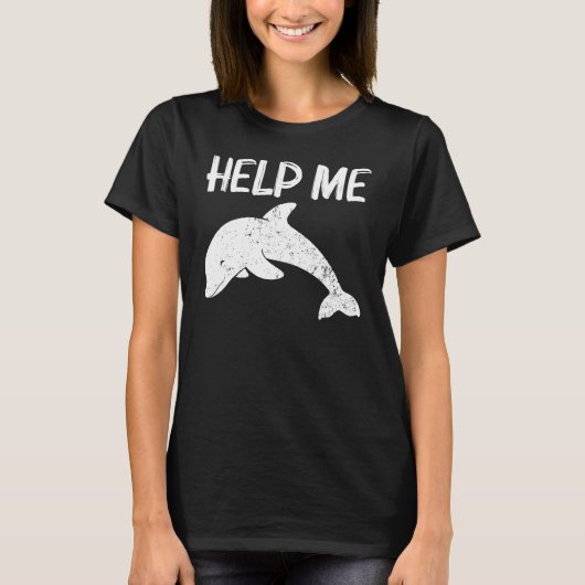 Coole Delphin für Männer Frauen Bottlenose Delphin T-Shirt (Vorderseite)