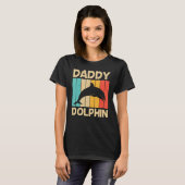 Coole Delphin für Männer Vater Delphine Beluga Wha T-Shirt (Vorne ganz)