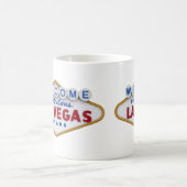 coole Designer-Tasse willkommen bei las vegas Kaffeetasse (Mittel)