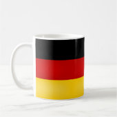 Coole deutsche Flagge Kaffeetasse (Links)