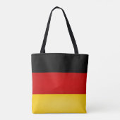Coole deutsche Flagge Tasche (Rückseite)