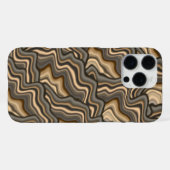 COOLE digitale Felsbildung iPhone Hülle (Rückseite (Horizontal))