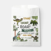 Coole Dinosaurier Jurassic Boy Geburtstagsparty Geschenktütchen (Vorderseite)