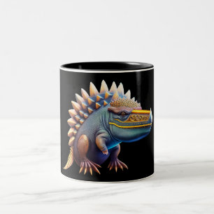 Coole Dinosaurier-Kid-Tasse Zweifarbige Tasse