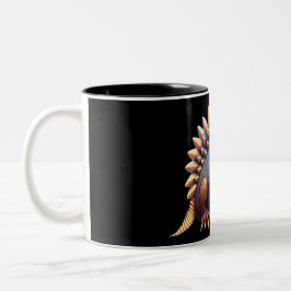 Coole Dinosaurier-Kid-Tasse Zweifarbige Tasse