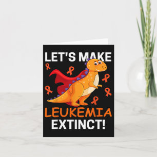 Coole Dinosaurier Lasse Leukämie Krebs aussterben Karte