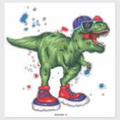 Coole Dinosaurier-Stickers Aufkleber (Blatt)