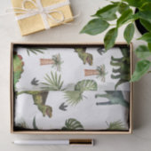 Coole Dinosaurier T-Rex Jurrasic Greenerity Decoup Seidenpapier (Geschenk)