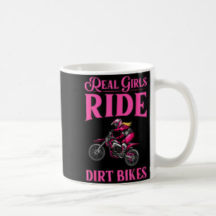 Coole Dirtbike-Kunst für Frauen Mädchen Motocross Kaffeetasse