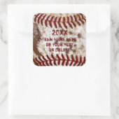 Coole Dirty Baseball Stickers PERSONALISIERT (Tasche)