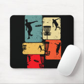 Coole Disc-Golf-Designs und Geschenkideen Disc Gol Mousepad (Mit Mouse)