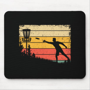 Coole Disc-Golf-Kunst für Männer Frauen Spors Disc Mousepad