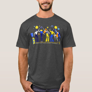 Coole Disco 1970er Vintag 70er Dance Party Retro T-Shirt