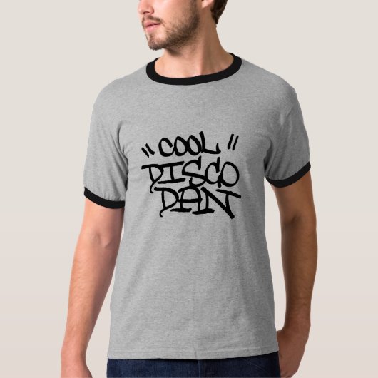 "Coole" Disco Dan shirt3 T-Shirt (Vorderseite)
