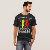 Coole Disko für Men Women 70er 80er Disco Music D T-Shirt (Vorne ganz)