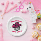 Coole Diskothek Cowgirl Junggeselinnen-Abschied Pappteller (Party)