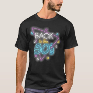 Coole Diskothek Vintag zum 80er Dance Party T-Shirt