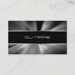 Coole DJ-Geschäfts-Karte Visitenkarte