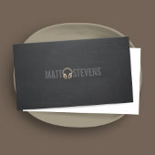 Coole DJ Gold Kopfhörer Schwarze Musik 2 Visitenkarte