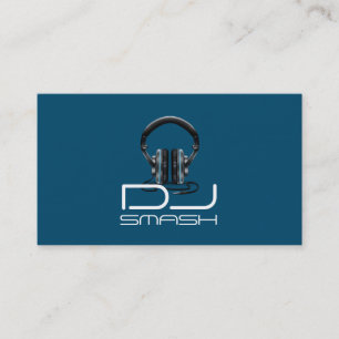 Coole DJ Music Business Card Visitenkarte