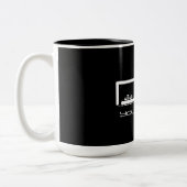 Coole DJ-Tasse Zweifarbige Tasse (Links)